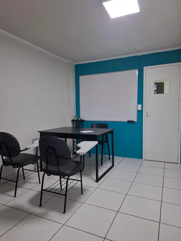 Sala reservada para atendimento individual